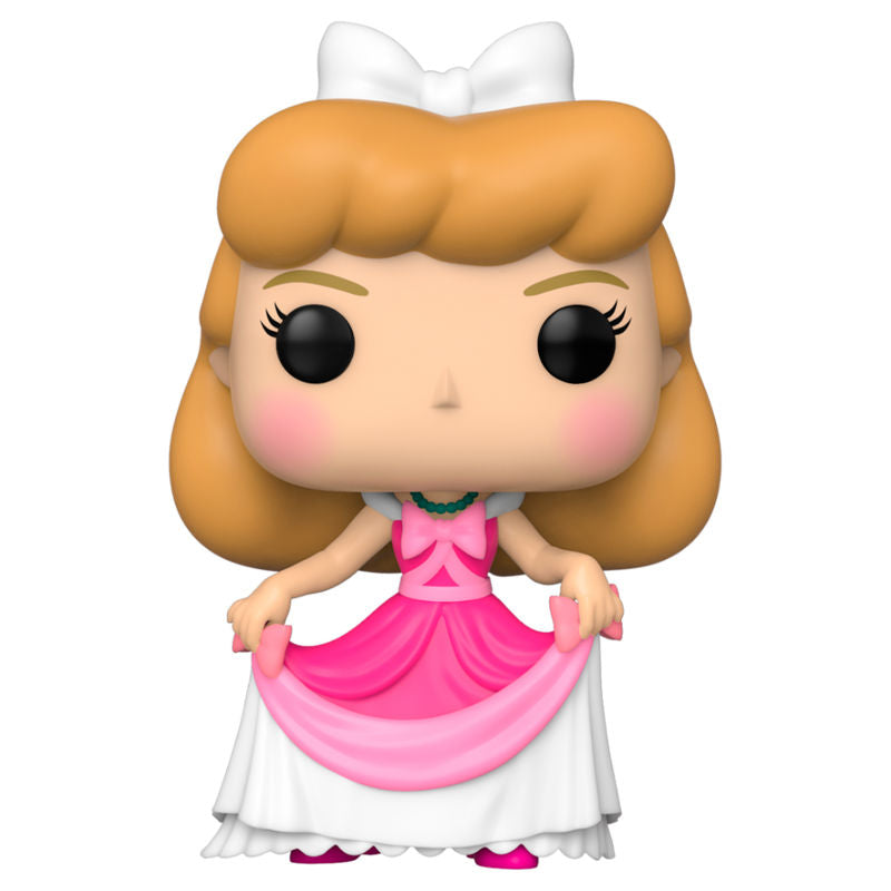 POP figura Disney Hamupipőke rózsaszín ruhában-1