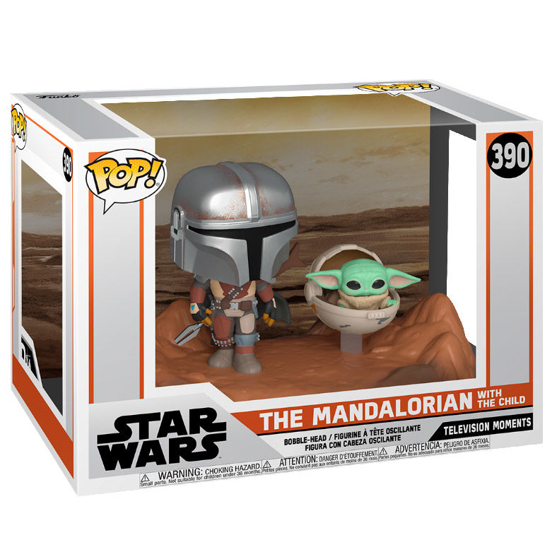POP figura Star Wars Mandalorian – A gyermek és a mandalori-1
