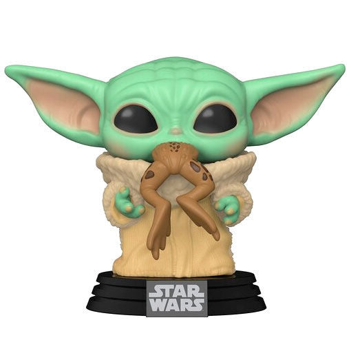 POP figura Star Wars Mandalorian The Child with Frog-1