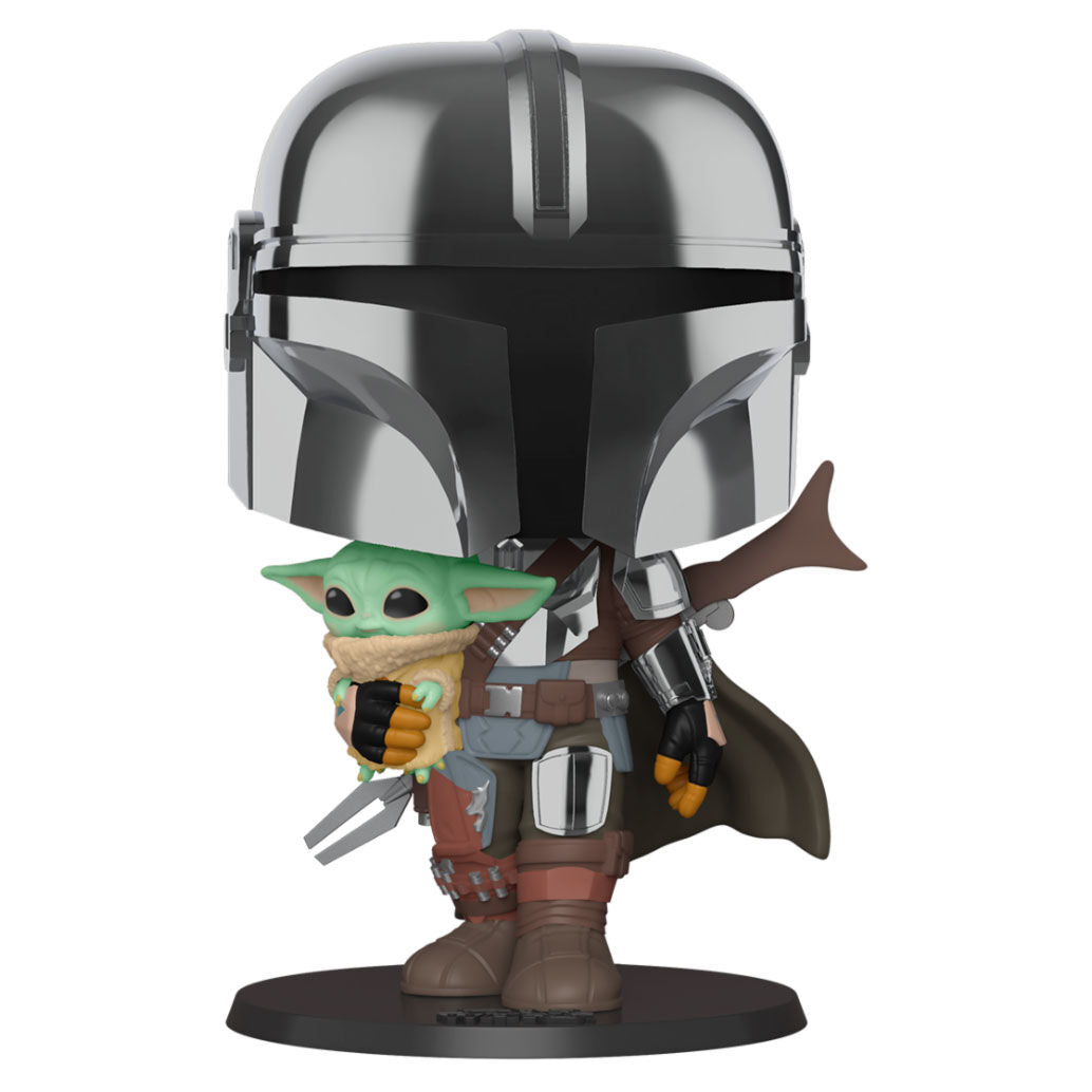 POP figura Star Wars Mandalorian Yoda Childdel 25 cm-0