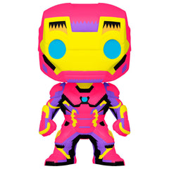 POP figura Marvel Iron Man Black Light Exkluzív-1