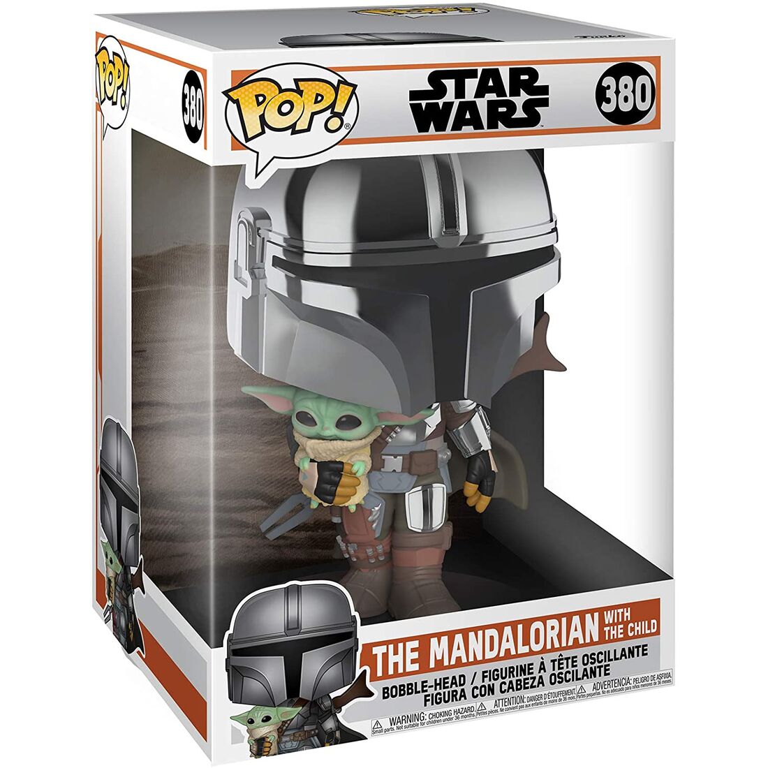 POP figura Star Wars Mandalorian Yoda Childdel 25 cm-1