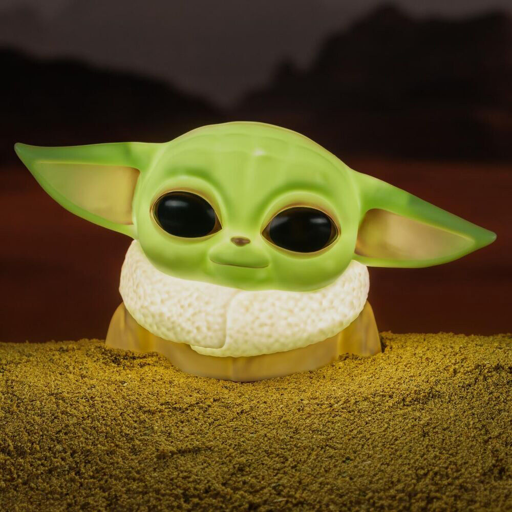 Star Wars A mandalori Yoda, a gyermek 3D-s fénye-0