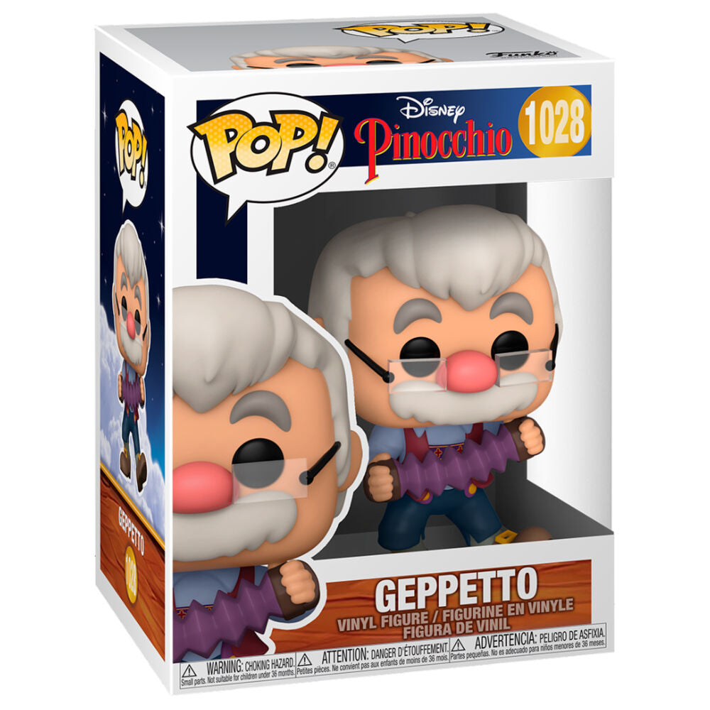 POP figura Disney Pinocchio Geppetto harmonikával-0