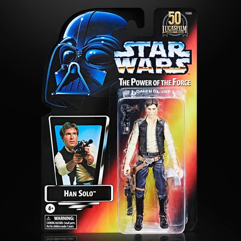 Star Wars The Power of Force Han Solo figura 15cm-0