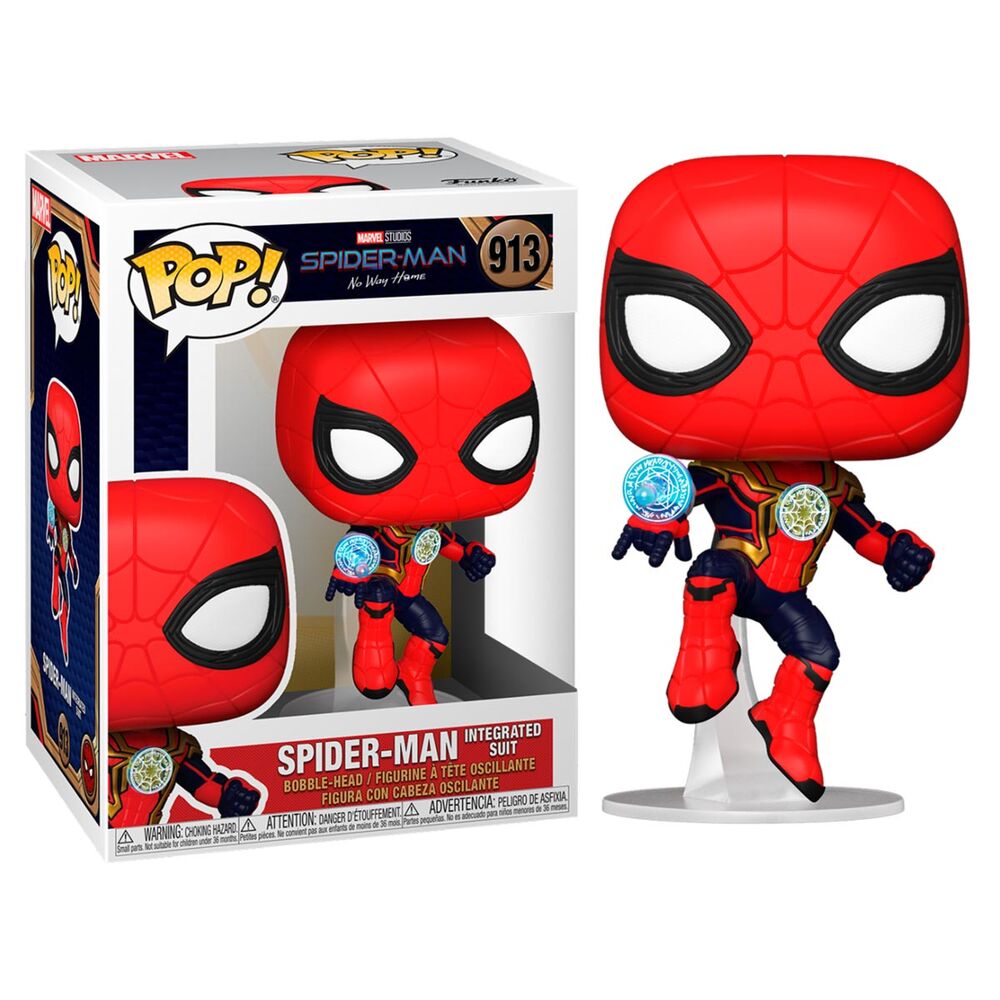 POP figura Marvel Spiderman No Way Home Spiderman integrált öltöny-0