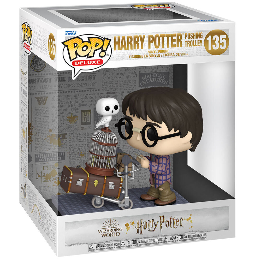 POP figura Harry Potter Anniversary Harry Pushing Trolley-2