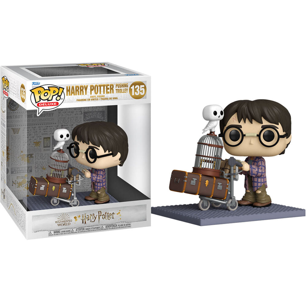 POP figura Harry Potter Anniversary Harry Pushing Trolley-1