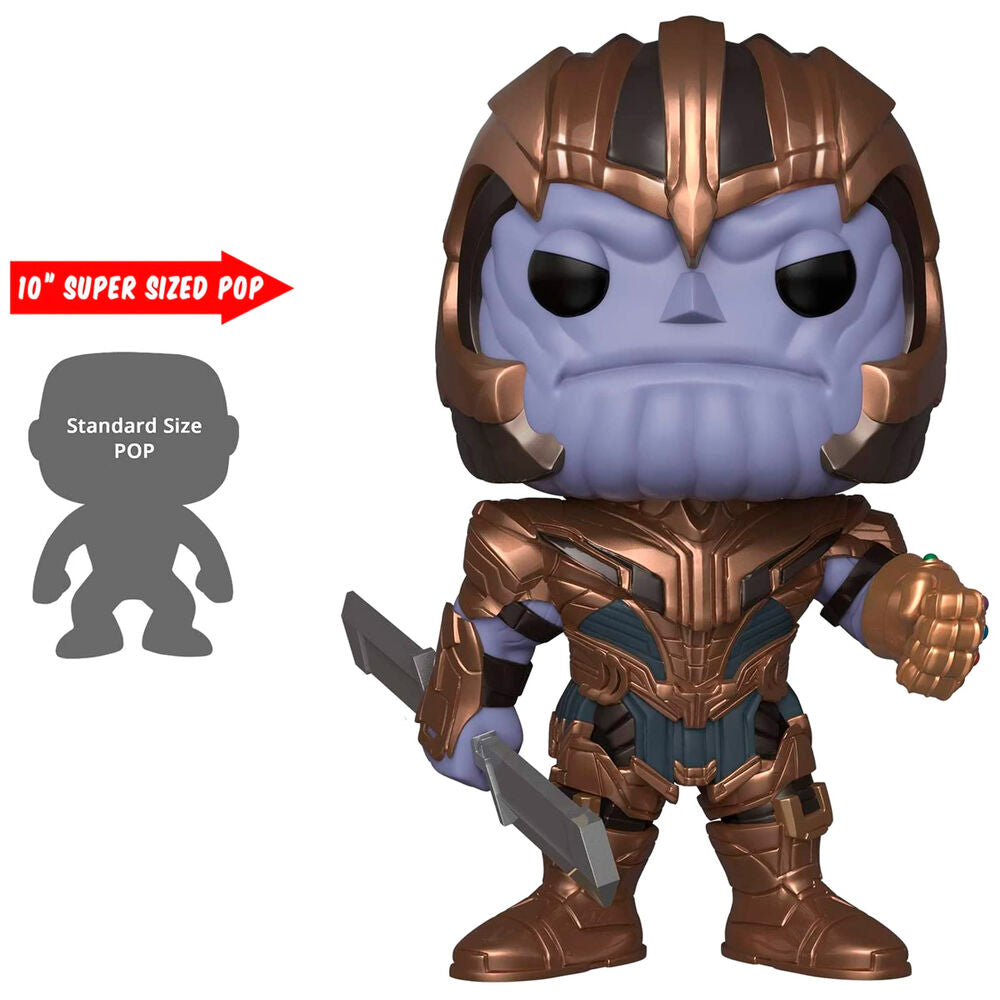 POP figura Marvel Avengers Endgame Thanos 25 cm Exkluzív-2
