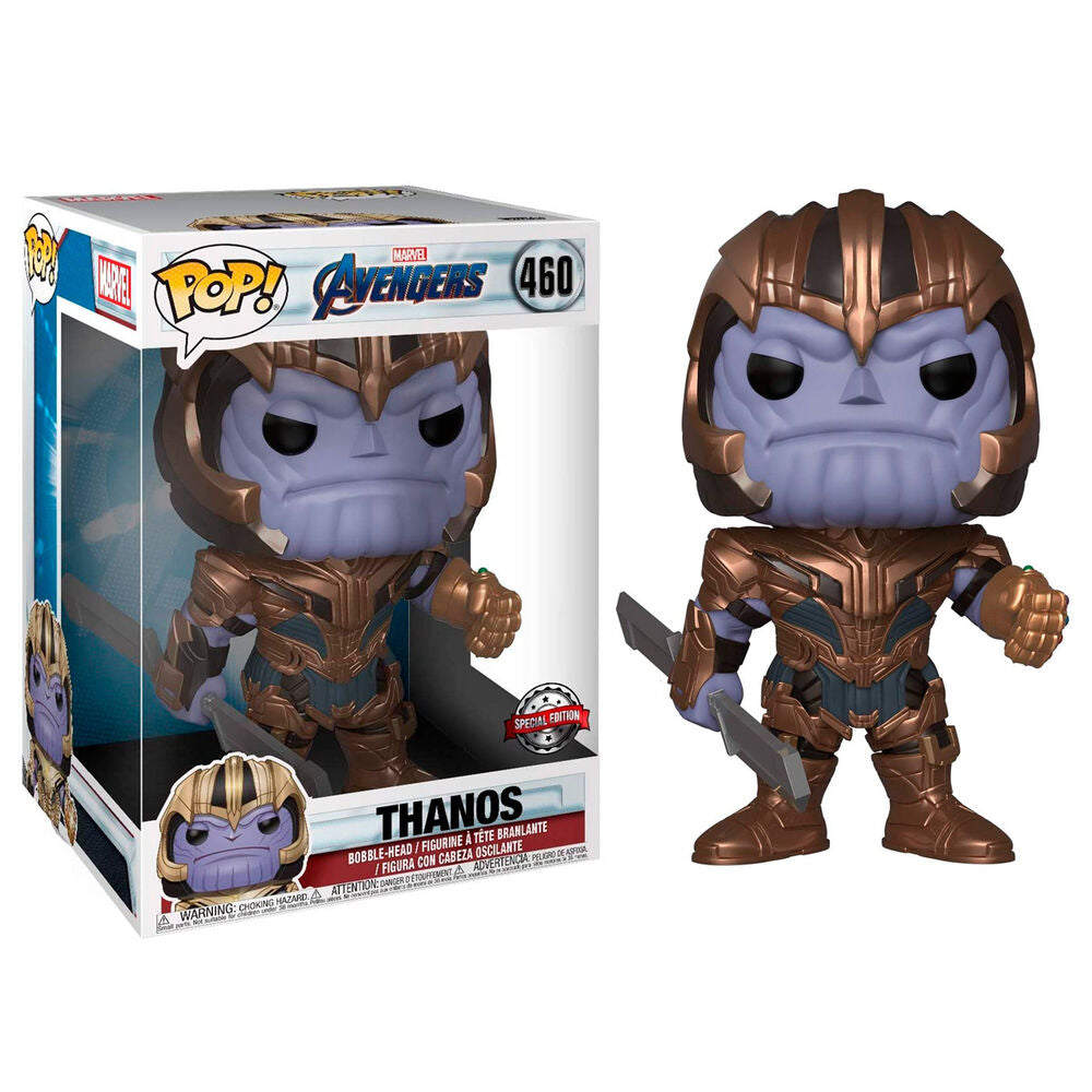 POP figura Marvel Avengers Endgame Thanos 25 cm Exkluzív-1