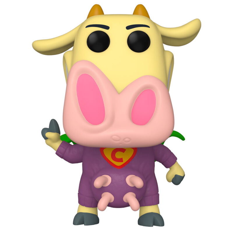 POP figura Cartoon Network tehén és csirke - szuperhős tehén-2
