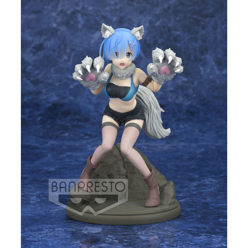 Re:Zero Starting Life in Another World Espresto Monster Motions Ram figura 18cm-0