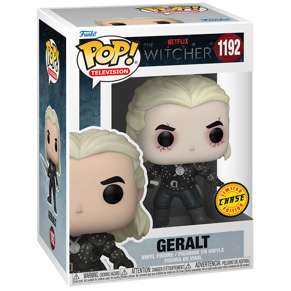 POP figura The Witcher Geralt Chase-2