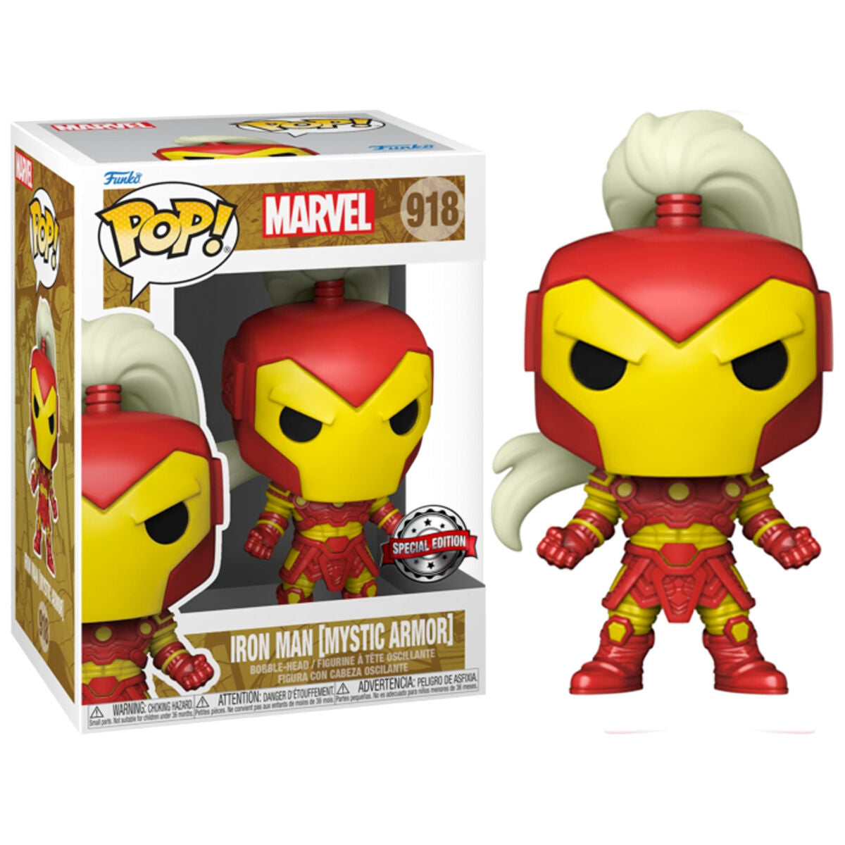 POP figura Marvel Iron Man Mystic Armor Exkluzív-1