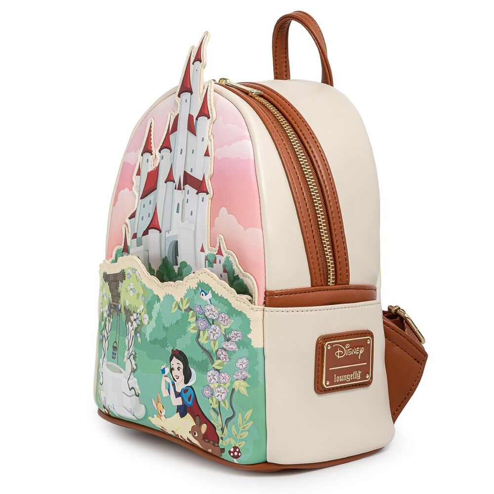 Loungefly Disney Snowwhite Castle hátizsák 26cm-1