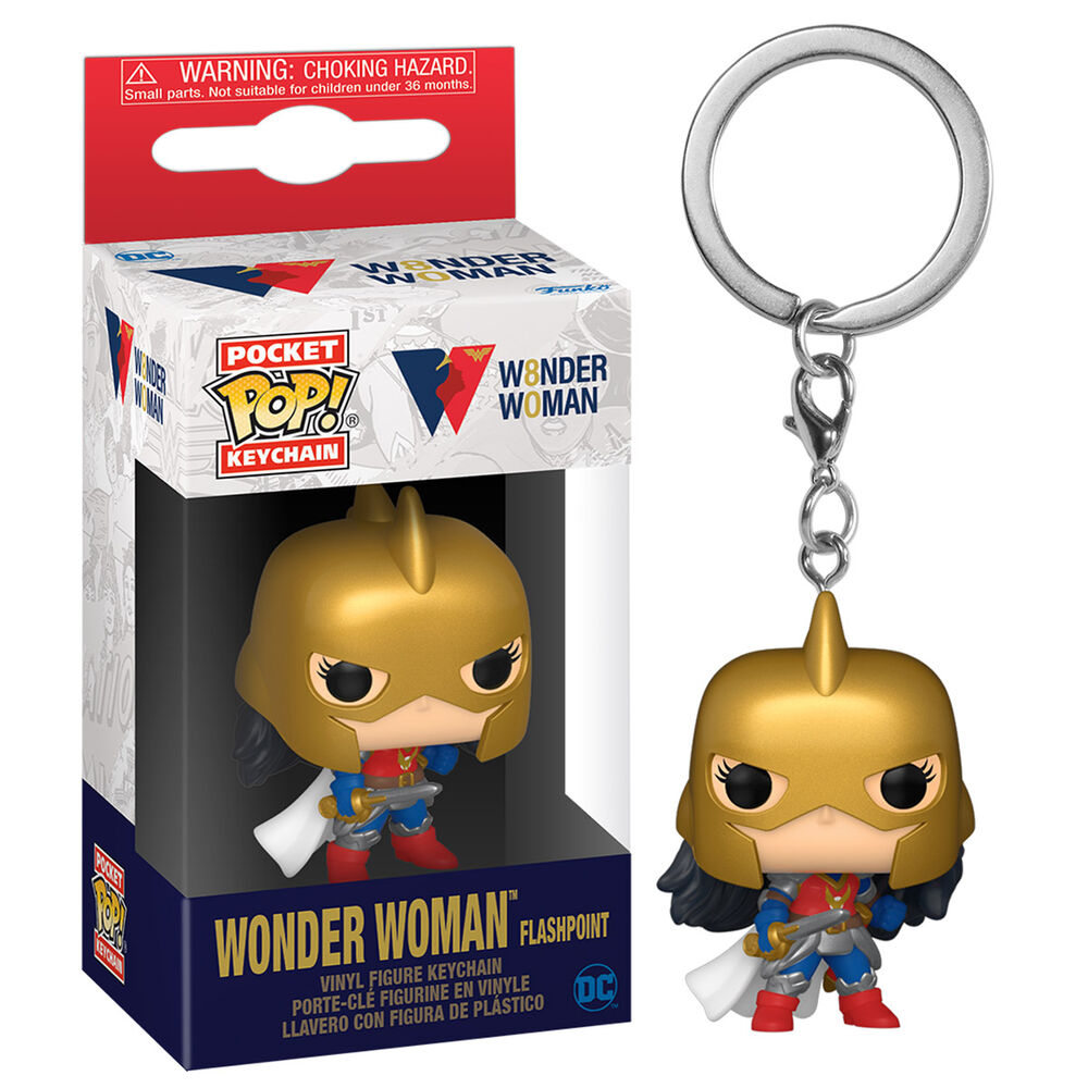 Pocket POP kulcstartó DC Comics 80. Wonder Woman Flashpoint-0