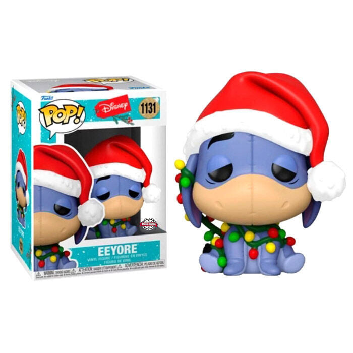 POP figura Micimackó Eeyore karácsonyi exkluzív-0