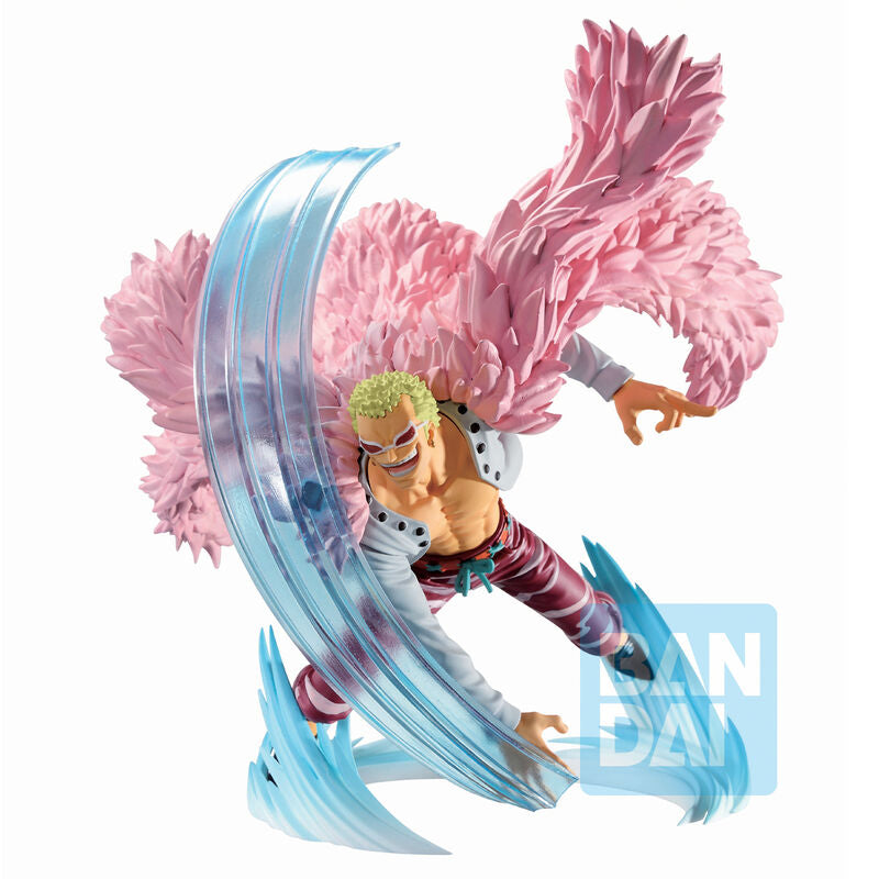 One Piece Duel Memories DonQuixote Doflamingo Ichibansho figura 9 cm-1
