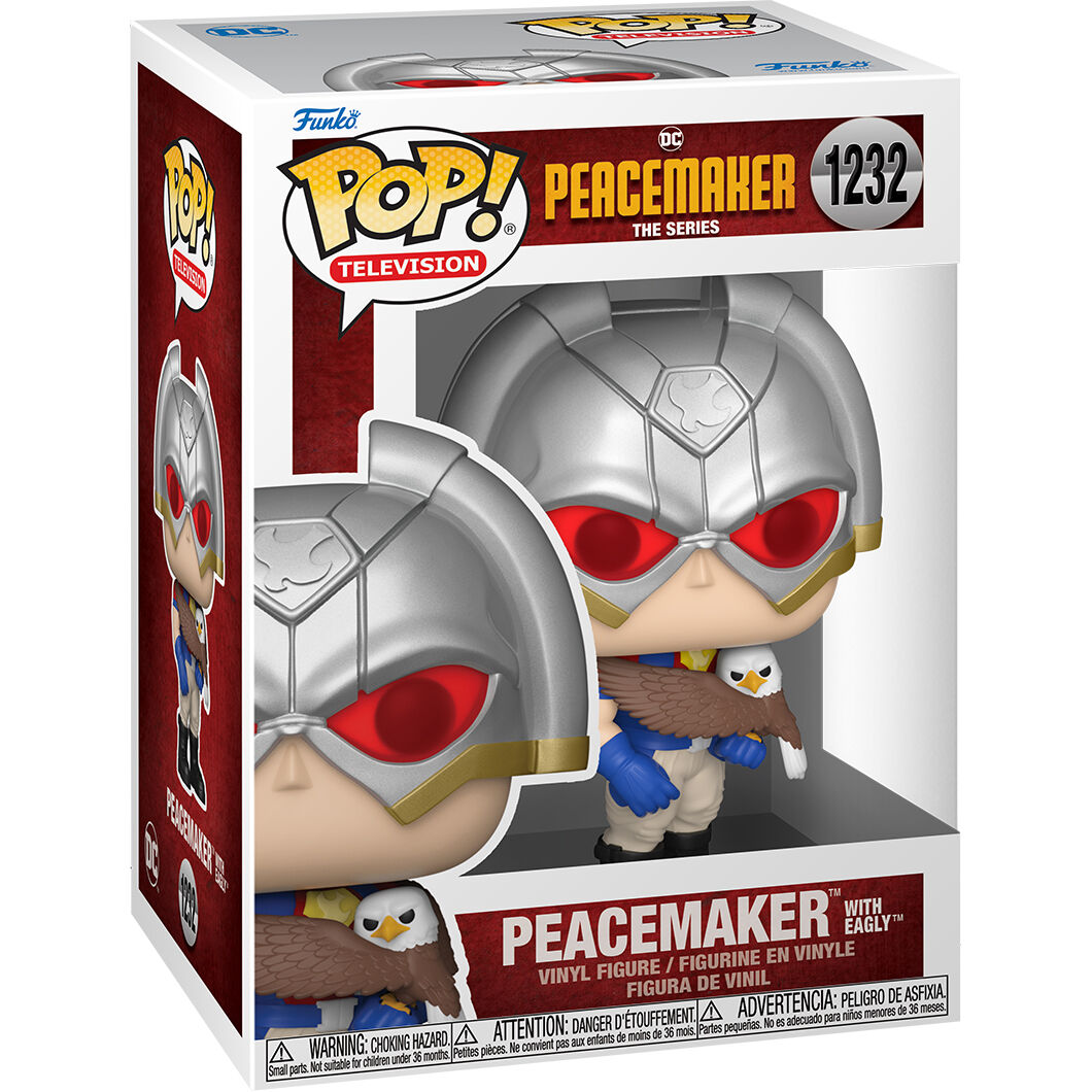 POP figura DC Comics Peacemaker – Béketeremtő Eaglyvel-2