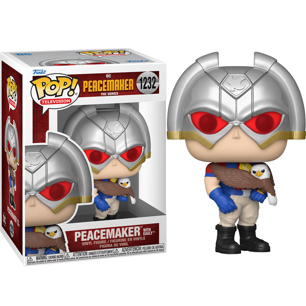 POP figura DC Comics Peacemaker – Béketeremtő Eaglyvel-0