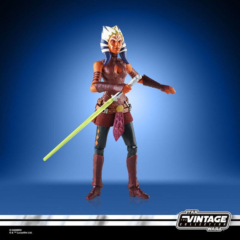 Star Wars The Clone Wars Vintage Collection Ahsoka Tano figura 9,5cm-3