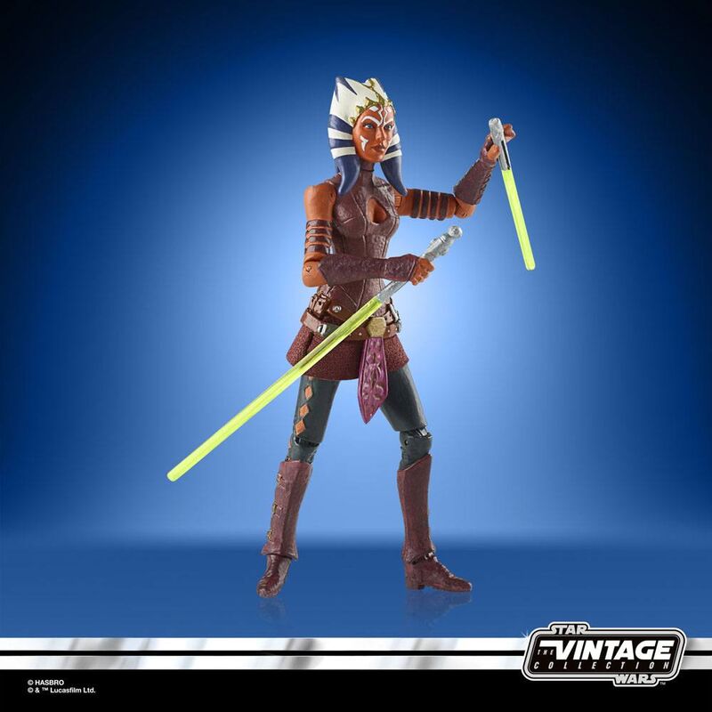 Star Wars The Clone Wars Vintage Collection Ahsoka Tano figura 9,5cm-4
