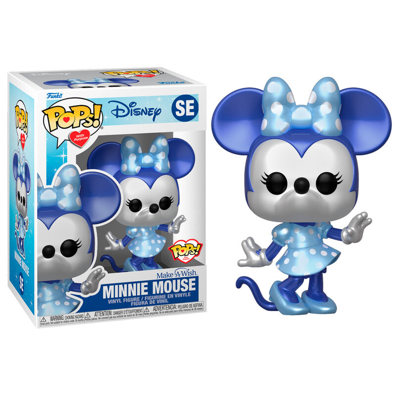 POP figura Disney Készíts egy kívánságot Minnie Mouse fémes-0