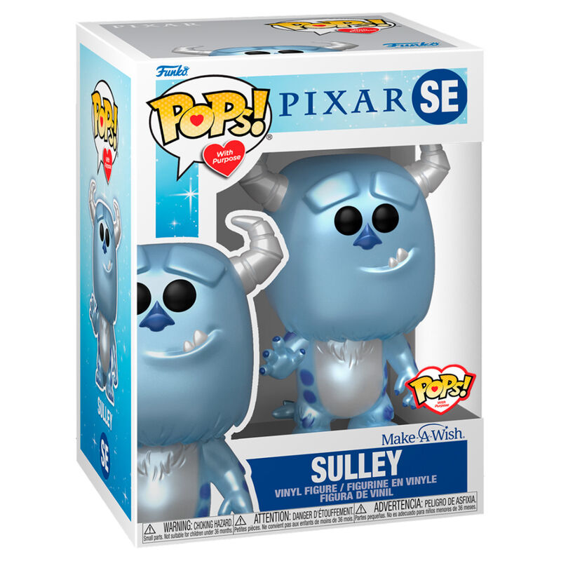 POP figura Disney Make a Wish Sulley Metallic-1