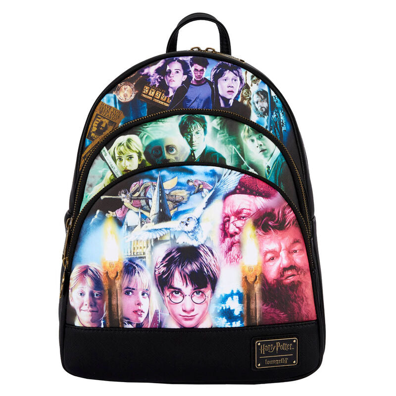 Loungefly Harry Potter Trilogy hátizsák 34 cm-0