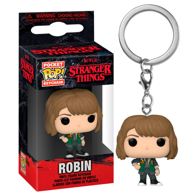 Pocket POP kulcstartó Stranger Things Robin-0