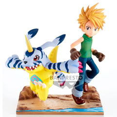 Digimon Adventure - Adventure Archives Yamato &amp; Gabumon figura 15 cm-0