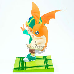 Digimon Adventure - Adventure Archives Takeru &amp; Patamon figura 15 cm-1