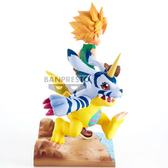 Digimon Adventure - Adventure Archives Yamato &amp; Gabumon figura 15 cm-3