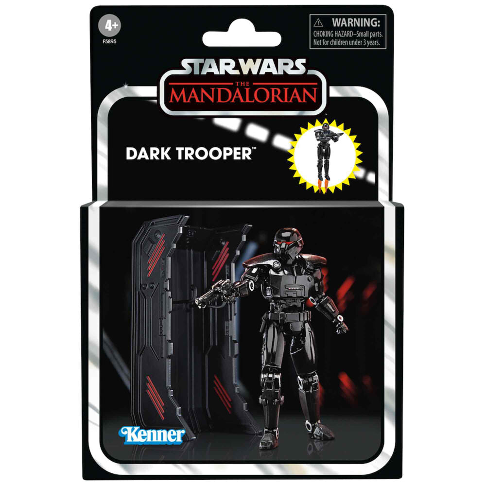 Star Wars The Mandalorian Vin Dark Trooper figura 9,5 cm-1