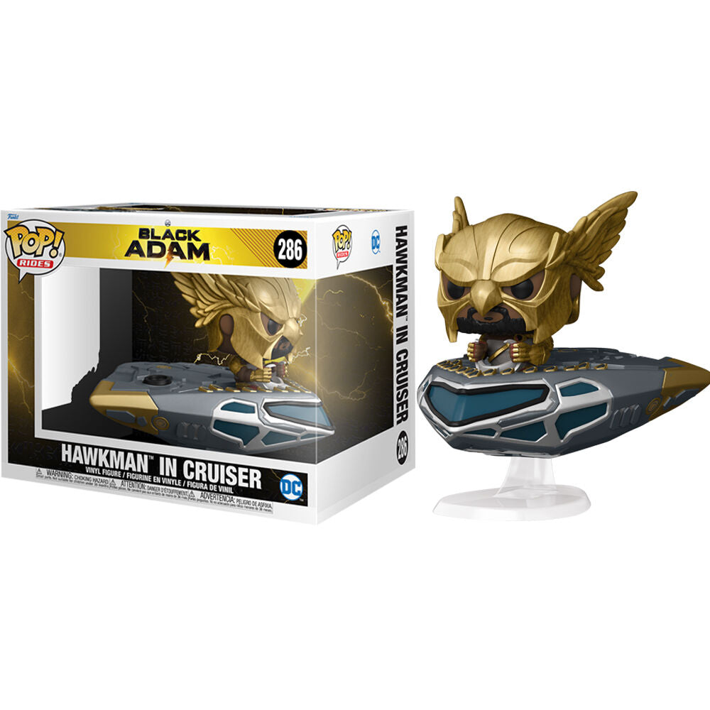 POP figura DC Comics Black Adam Hawkman a Cruiserben-1