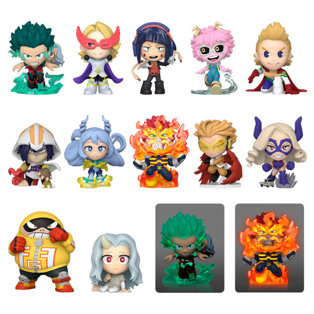 Válogatott Mystery Minis My Hero Academia Serie 9 kiállító 12-1