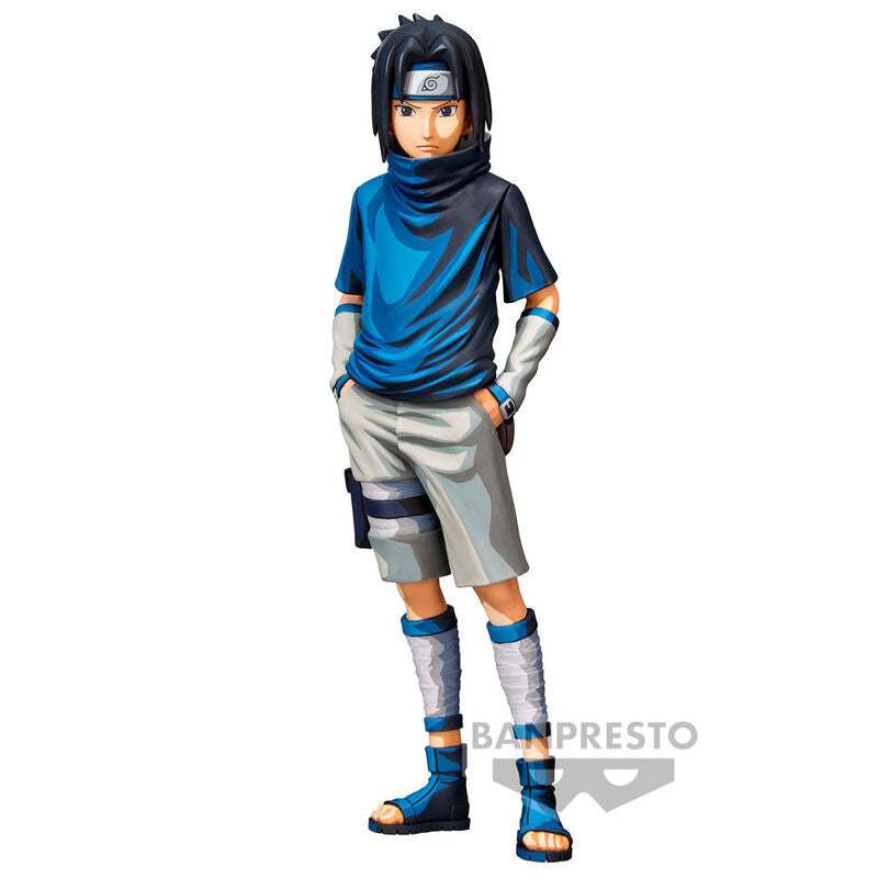 Naruto Uchiha Sasuke Manga Méretek figura 24cm-0