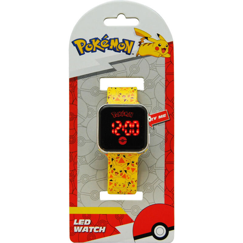 Pokemon Pikachu led karóra-1