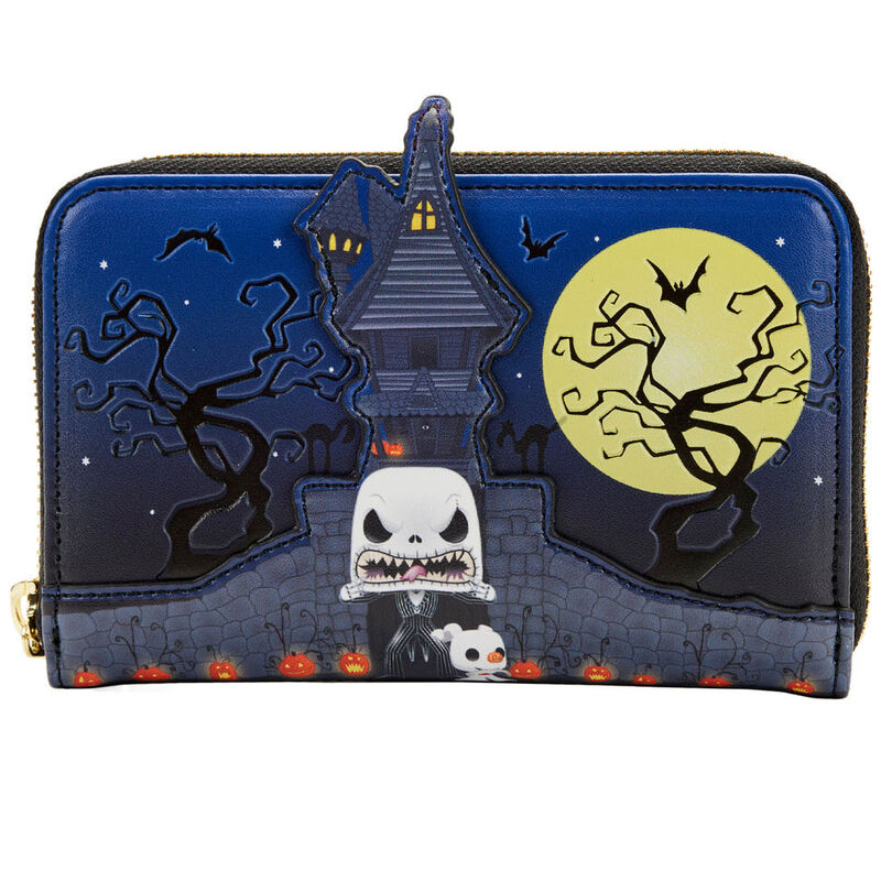 Loungefly Disney Nightmare Before Christmas Jack Skellington pénztárca-0