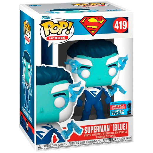 POP figura DC Comics Superman Blue Exclusive-0