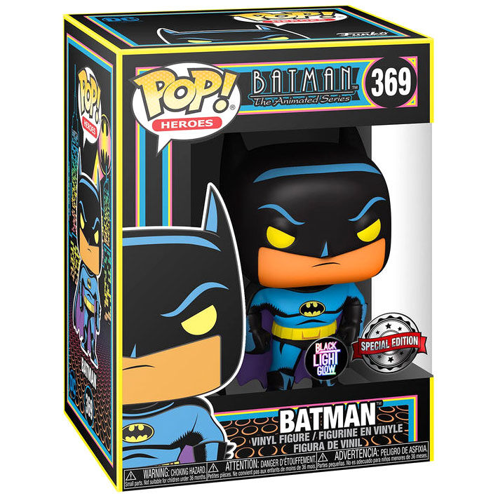 POP figura DC Comics Batman Black Light Exkluzív-0