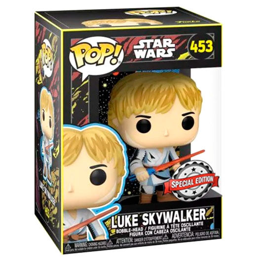 POP figura Star Wars Retro Series Luke Skywalker Exkluzív-0