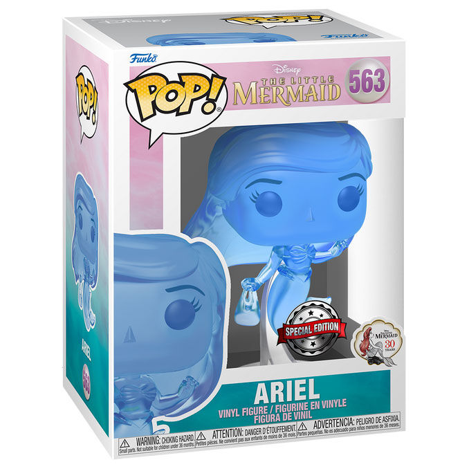 POP figura Disney Little Mermaid Ariel Exkluzív táskával-0