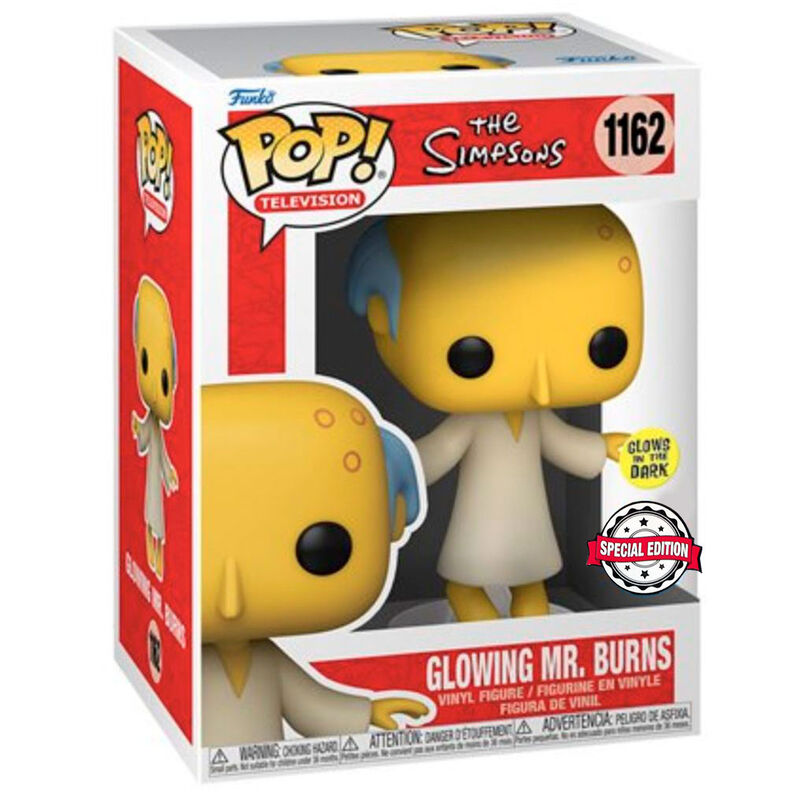 POP figura Simpsons Glowing Mr. Burns Exclusive-0