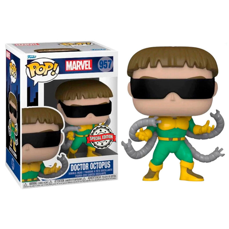 POP figura Marvel Spiderman Doctor Octopus Exkluzív-2