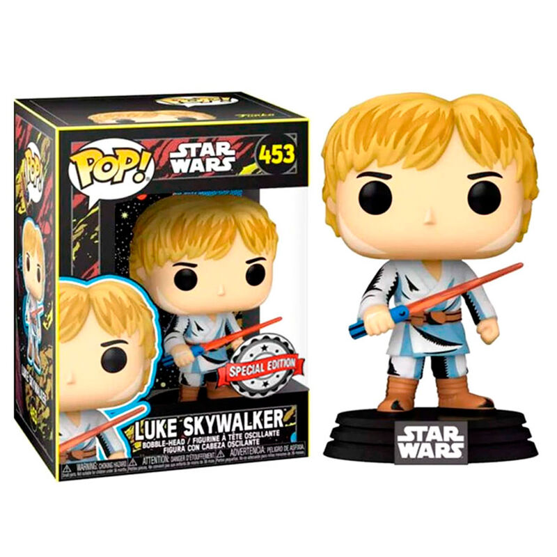 POP figura Star Wars Retro Series Luke Skywalker Exkluzív-2