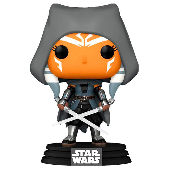POP figura Star Wars The Mandalorian Ahsoka Hooded Exclusive-1