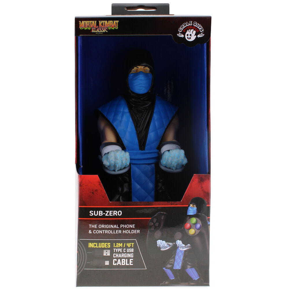 Mortal Kombat Sub Zero figura rögzítő tartó Kábel 21 cm-5