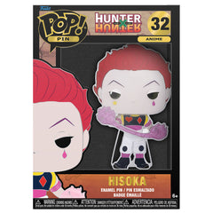 Hunter X Hunter Hisoka nagy zománcozott POP tű 10cm-0