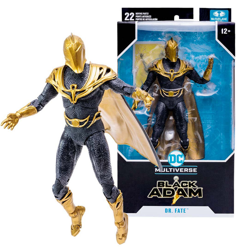 DC Comics Multiverse Fekete Ádám Dr. Sorsfigura 17cm-0